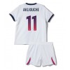 Paris Saint-Germain Maghnes Akliouche #11 Bortedraktsett Barn 2026-27 Kortermet (+ korte bukser)